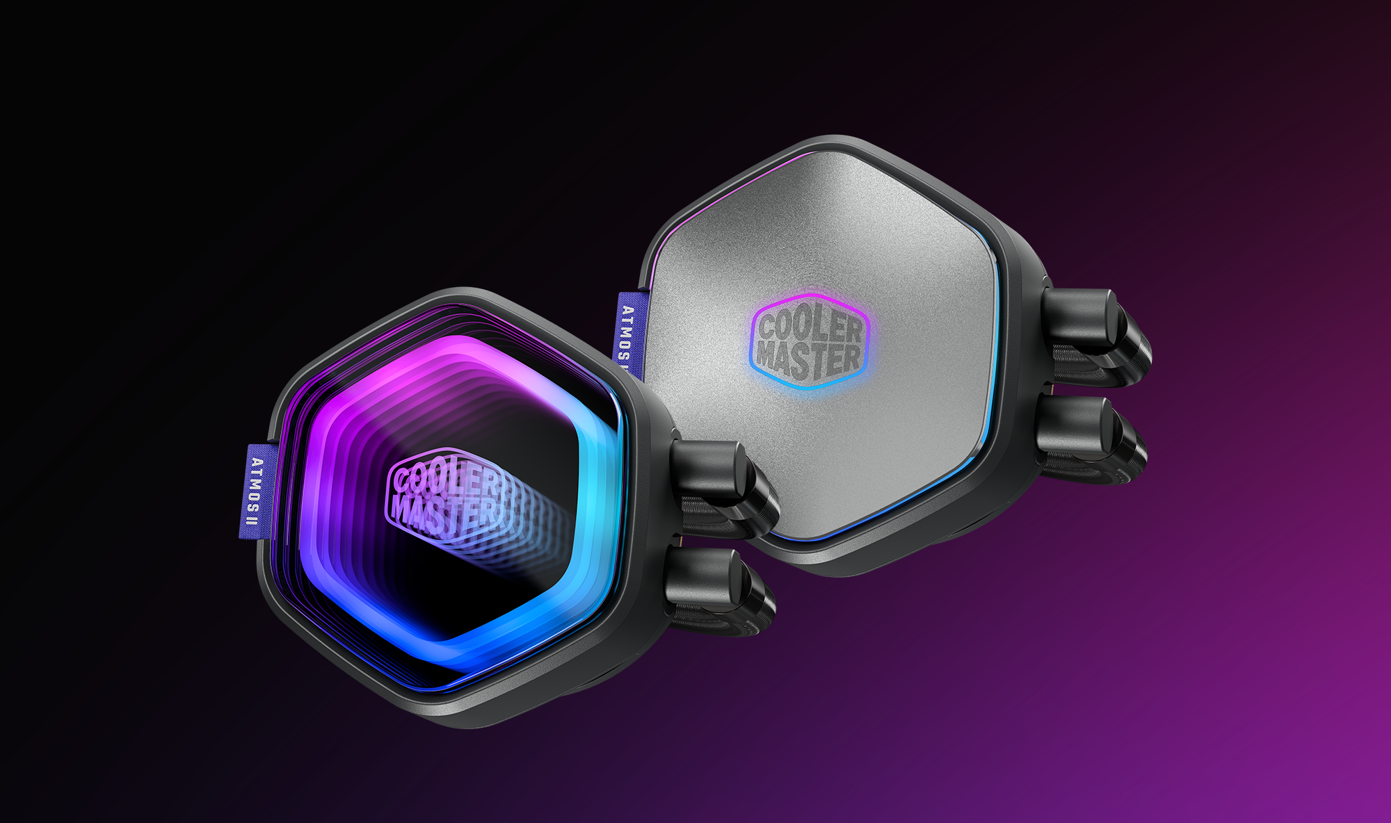 Cooler Master Atmos II 360 VRM Fan FreeForm 2.0 AIO CPU Liquid